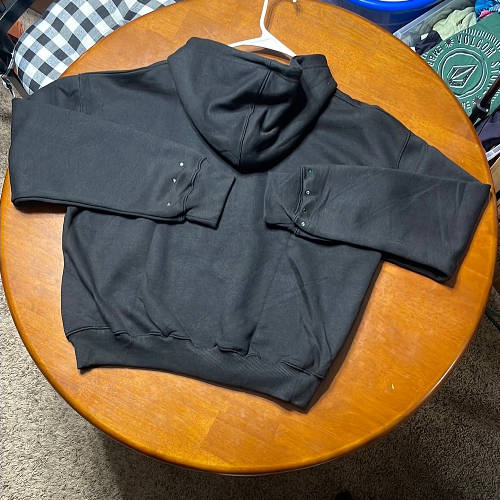 Men’s Forever Hungry Rhinestone Jacket – Size M / Black / NWT - Picture 4 of 7